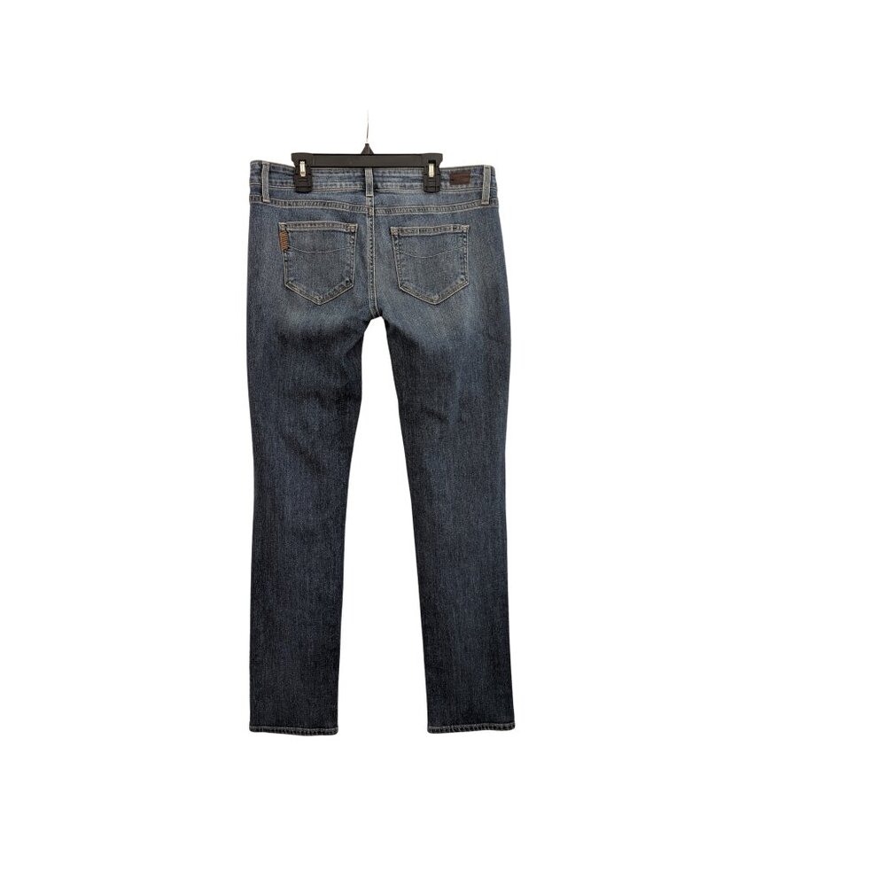 PAIGE Jimmy Jimmy Mid Rise Skinny Jeans Size 27 Medium Wash Stretch - Picture 3 of 7